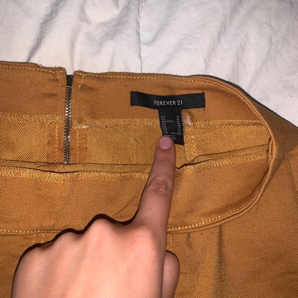 Burnt orange skirt - Picture 3 of 6